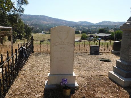 [Picture of Eleanor Trabucco grave]